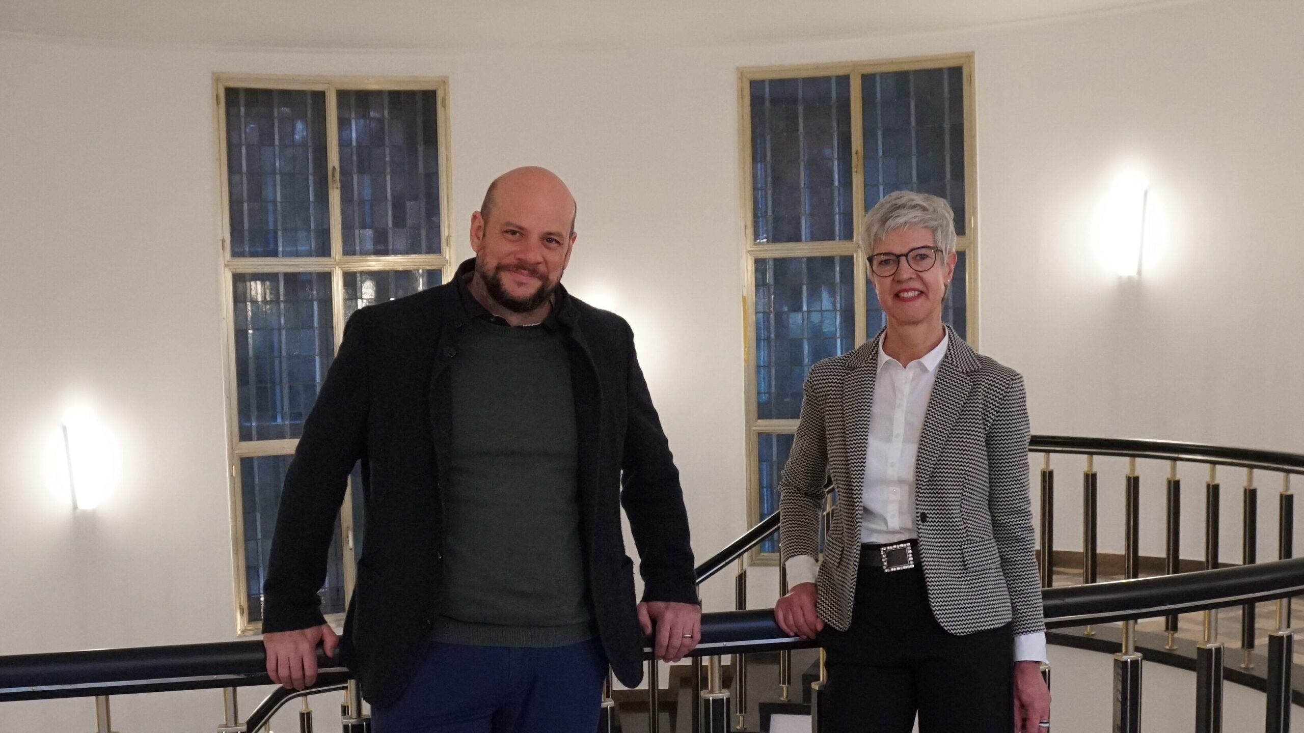 Kooperation ThF Prof Aaron Langenfeld Katho Prof Bergit Peters