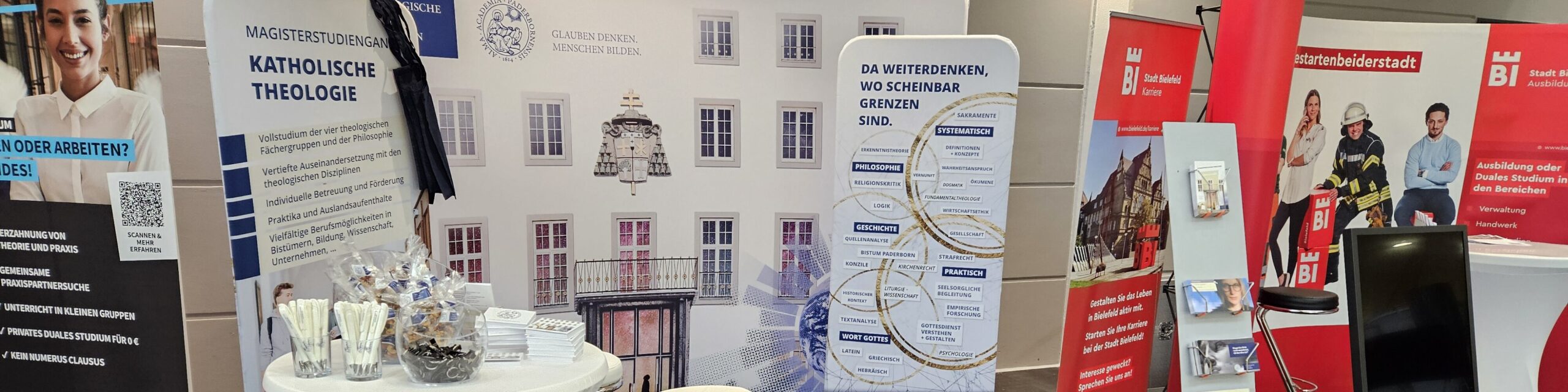 Messestand Der Messestand der Fakultät